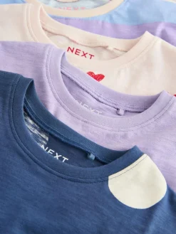 New Next Long Sleeve Tops 4 Pack (3mths-7yrs) Rainbow