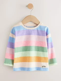 New Next Long Sleeve Tops 4 Pack (3mths-7yrs) Rainbow