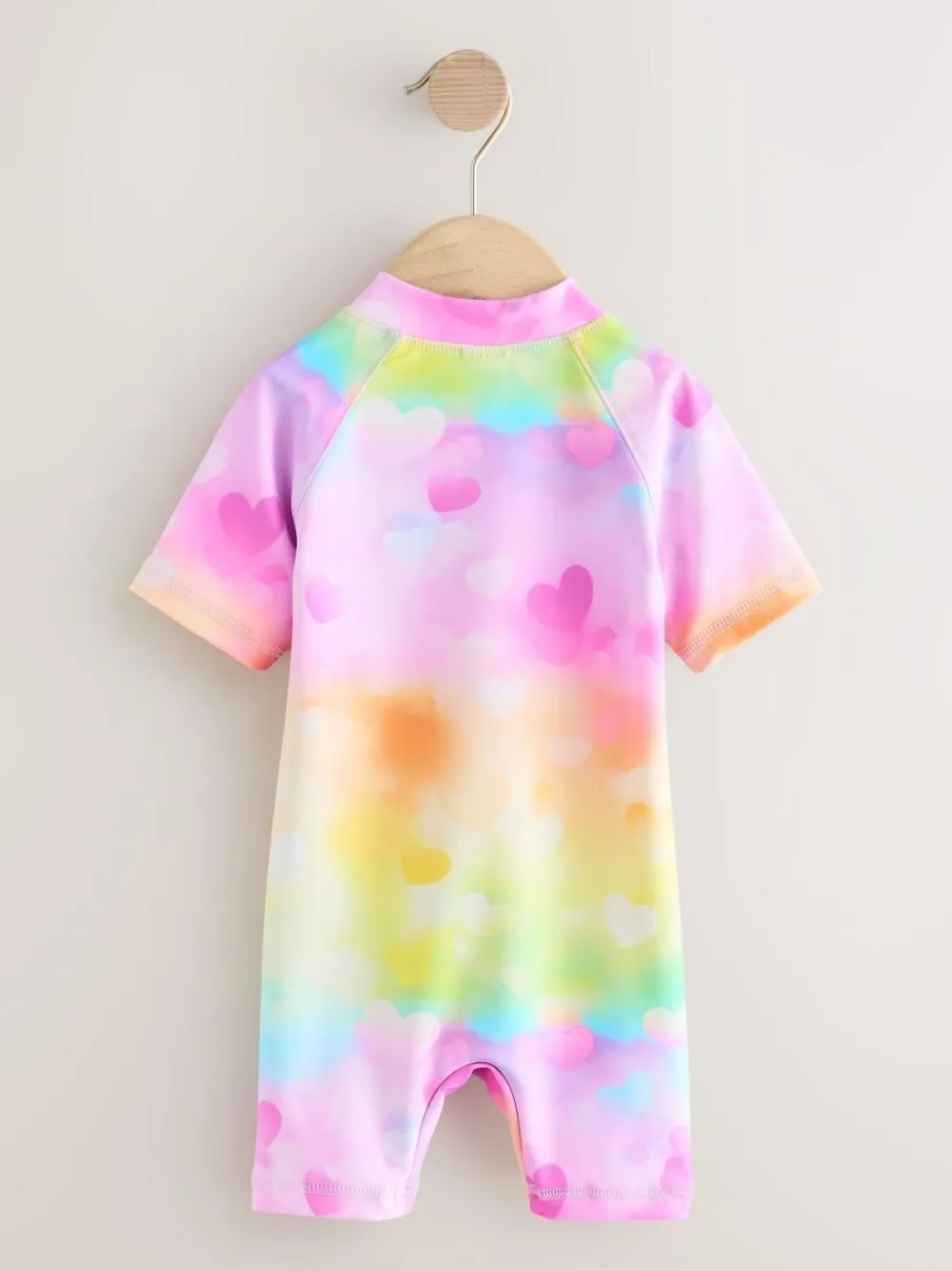Next Rainbow Ombre Hearts Sunsafe Swimsuit (3mths-10yrs)^ Swimwear|Swimwear