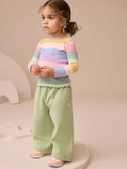 Next Rainbow Rib Long Sleeve T-Shirt (3mths-7yrs)^ Baby Girls|Baby Girls