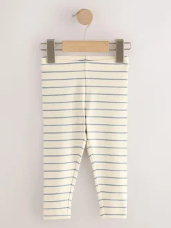 Online Next Ribbed Leggings 5 Pack (3mths-7yrs) Rainbow