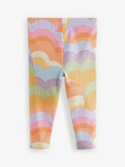 Next Ribbed Leggings 5 Pack (3mths-7yrs)^ Pants & Leggings|Pants & Leggings