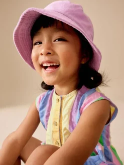 Clearance Next Sleeveless Playsuit (3mths-7yrs) Rainbow Stripe