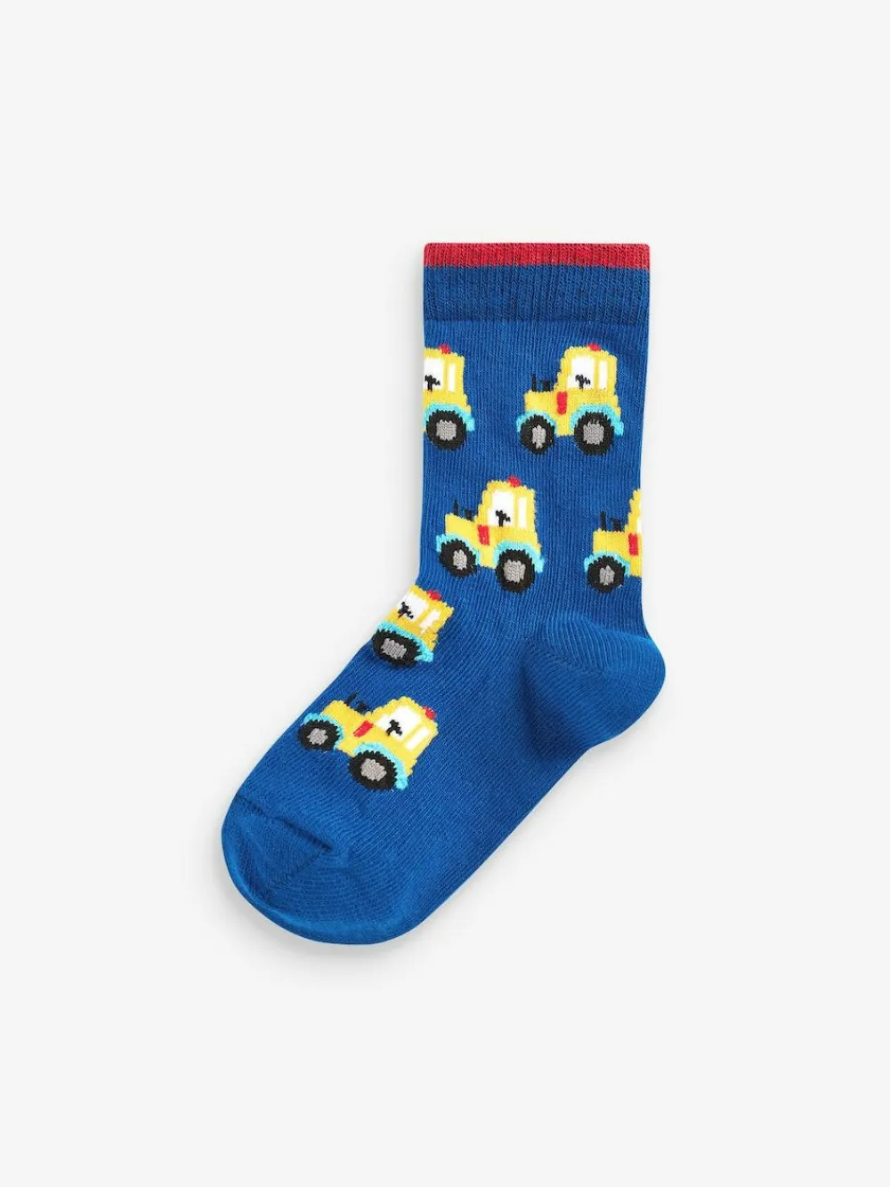 Best Next Rainbow Stripe Transport Cotton Rich Socks 7 Pack