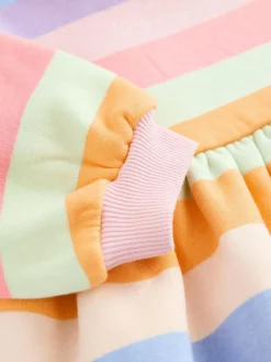 Next Rainbow Striped Sweat Dress (3mths-7yrs)^ Knitwear & Sweaters|Knitwear