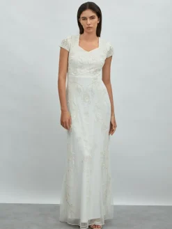 New Raishma Floral Beaded Maxi Dress