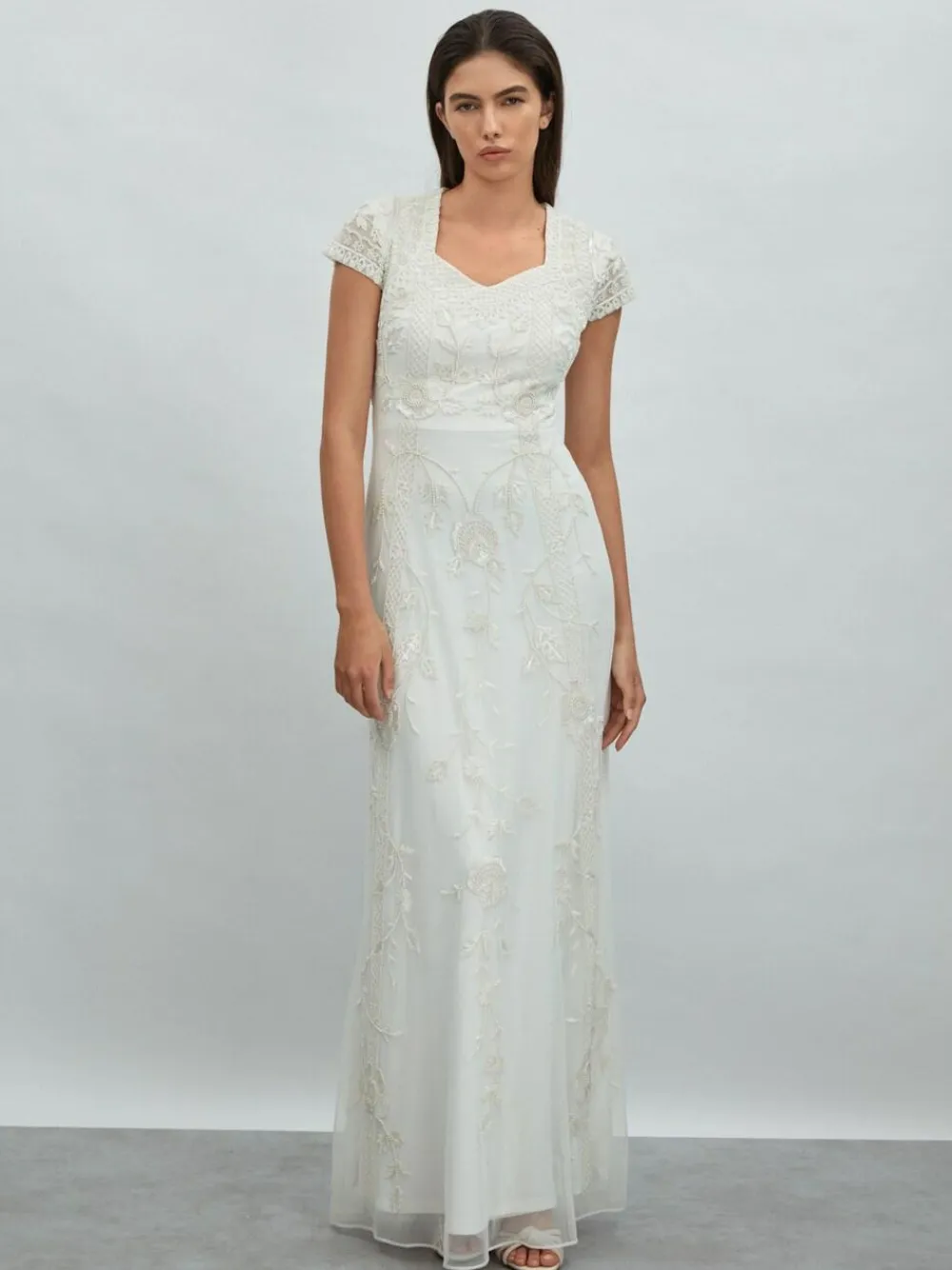 New Raishma Floral Beaded Maxi Dress