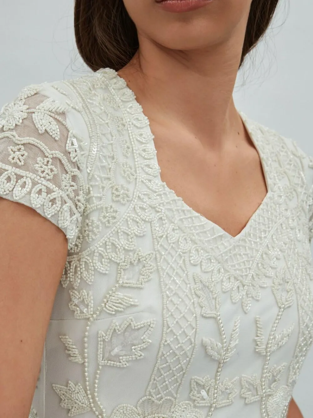 New Raishma Floral Beaded Maxi Dress