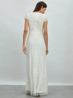 New Raishma Floral Beaded Maxi Dress