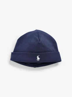 Polo Ralph Lauren Ralph Lauren Navy Baby 100% Cotton Hat^BOY Hats