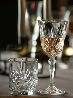 Outlet RCR Clear Melodia Bicchieri Tumbler Glasses Set of 6 8cl