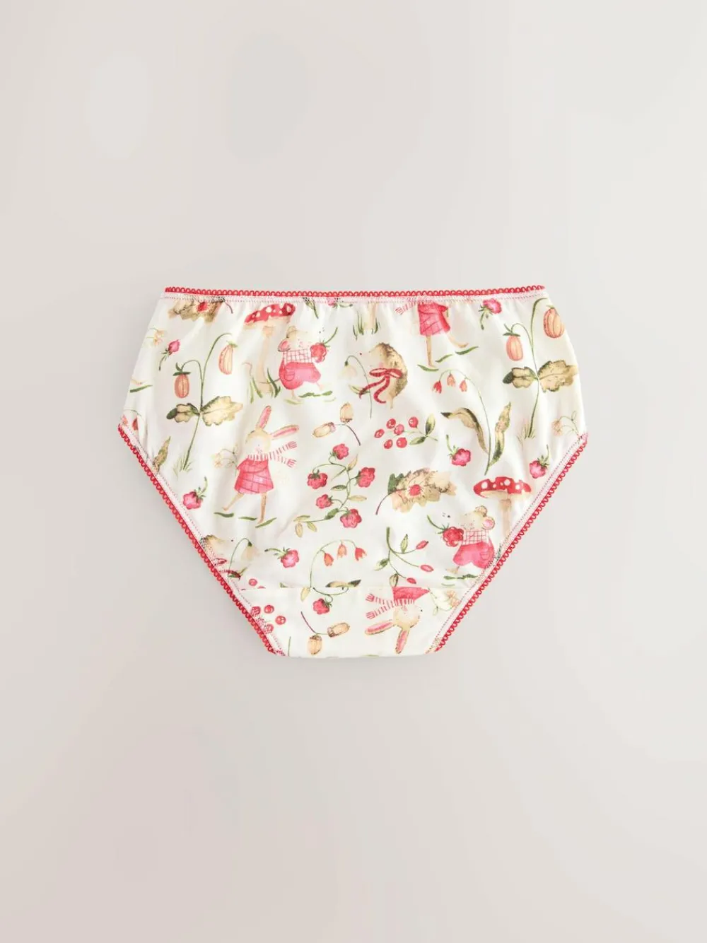 Next Red Bunny Briefs 7 Pack (1.5-12yrs)^ Underwear