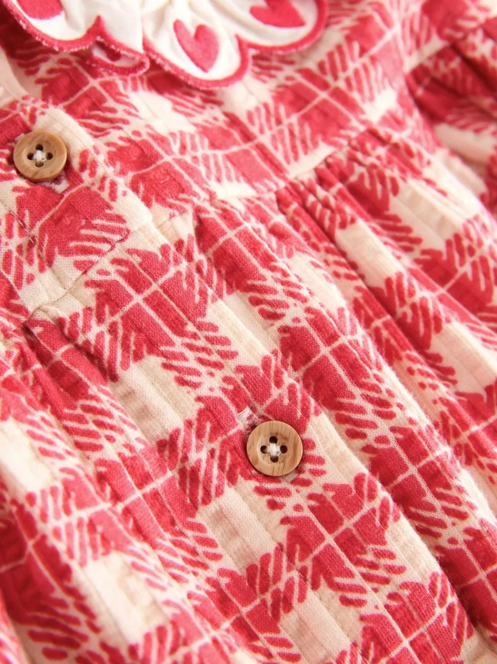 Best Next Collared Summer Dress (3mths-7yrs) Red Check