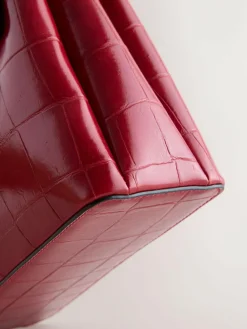 Next Croc Effect Hand Held Bag^Women Bags