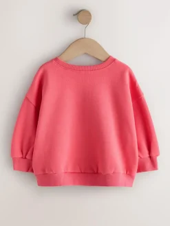 Next Red Dog Crew Neck Sweatshirt (3mths-7yrs)^ Baby Winter Clothing|Sweatshirts & Hoodies