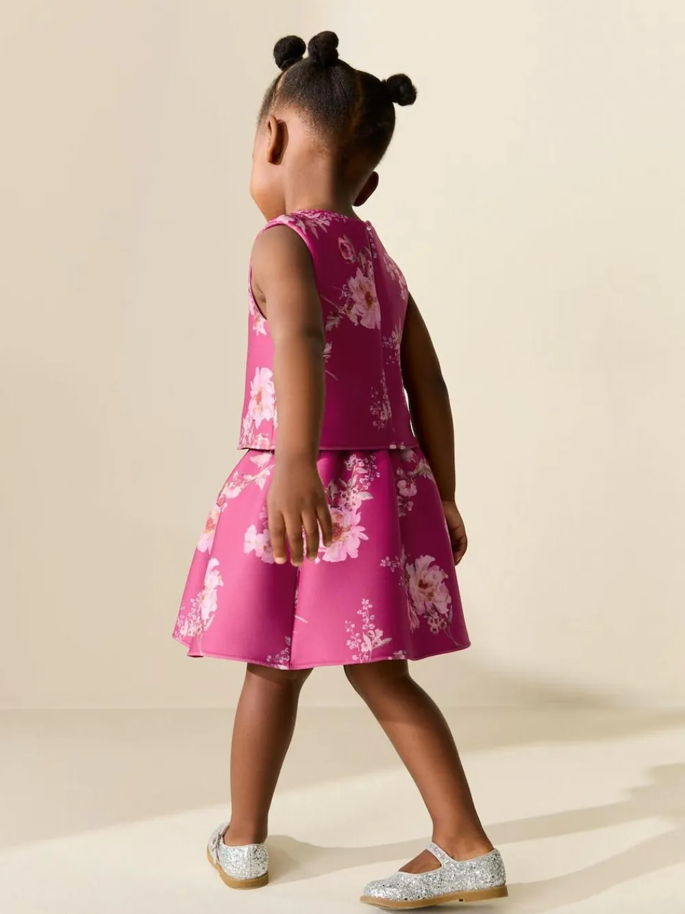 Next Red Floral Scuba Top and Skirt Set (3mths-7yrs)^ Tops|Tops