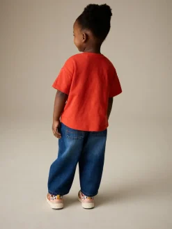 Next Red Gingham Short Sleeve Pocket T Shirt (3mths-7yrs)^ T-Shirts