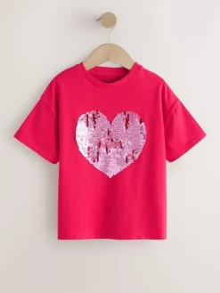 Next Sequin T-Shirt (3-16yrs)^ Nightwear|Tops