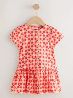 Next Short Sleeve Cotton Dress (3mths-8yrs)^ Dresses|Dresses