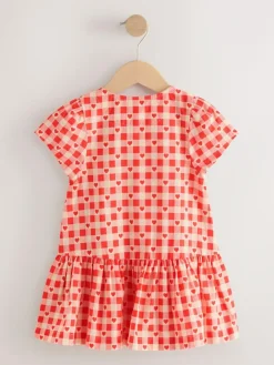 Next Short Sleeve Cotton Dress (3mths-8yrs)^ Dresses|Dresses