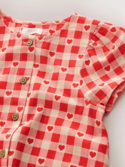Next Short Sleeve Cotton Dress (3mths-8yrs)^ Dresses|Dresses