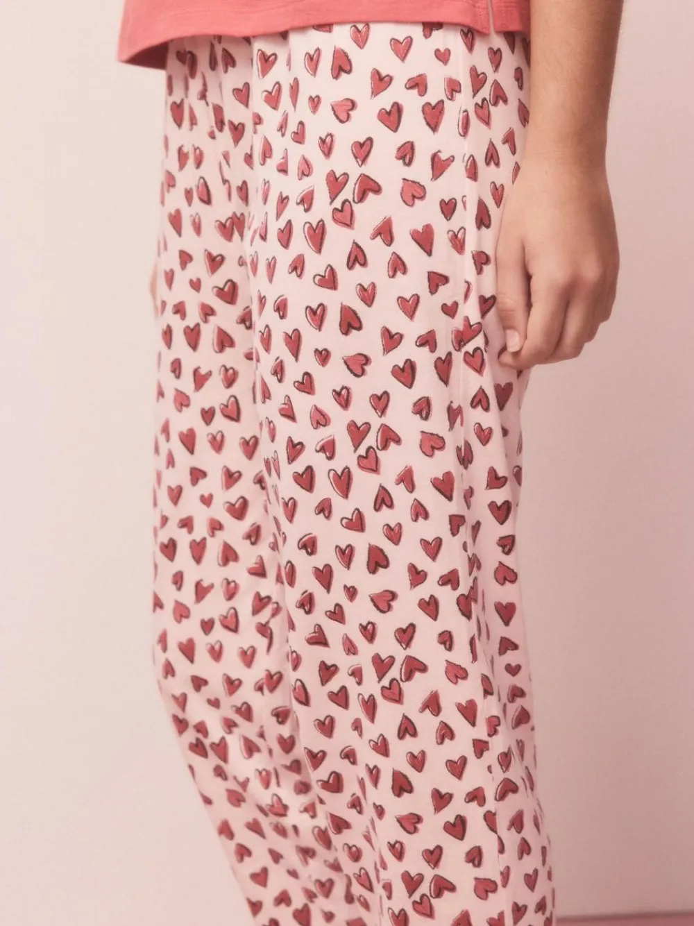 Clearance Next Red Heart Short Sleeve Pyjamas