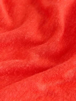 Outlet Next Jersey T-Shirt Dress With Linen Red