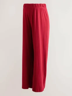 Next Red Maternity Supersoft Wide Leg Trousers^Women Pants