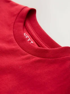 Next Red Police Car Short Sleeve Appliqué T-Shirt (3mths-7yrs)