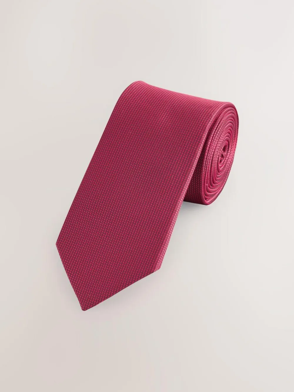 Hot Next Red Slim Textured Tie