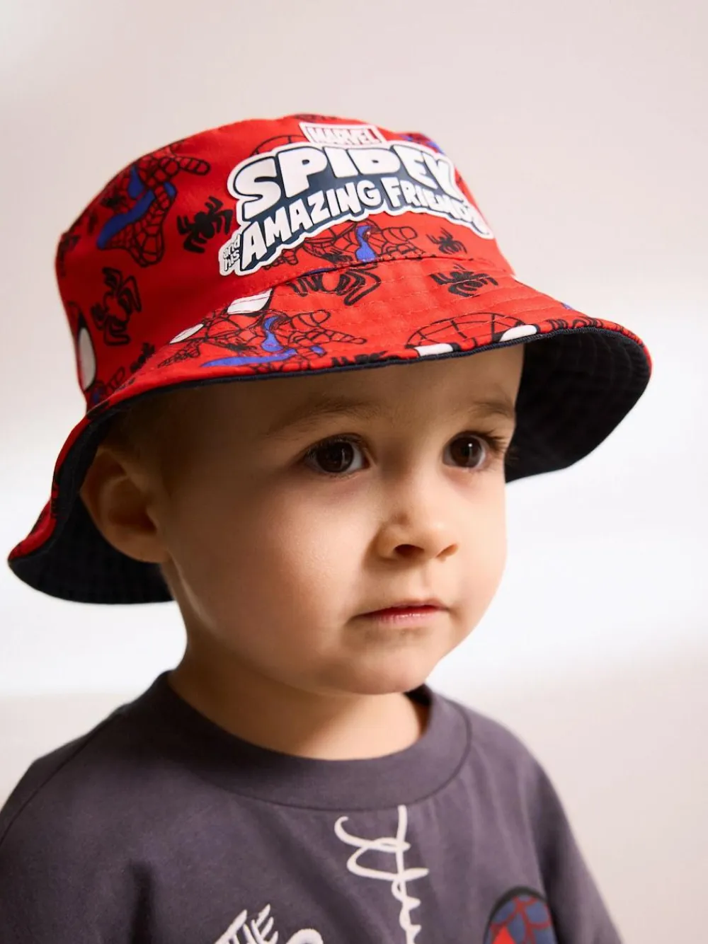 Next Red Spidey Bucket Hat (1-10yrs)^BOY Hats