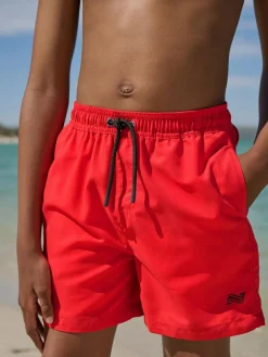 Online Next Red Swim Shorts (1.5-16yrs)