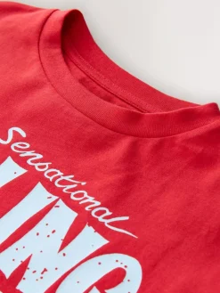 Next The Rolling Stones Band T-Shirt (3-16yrs) Red