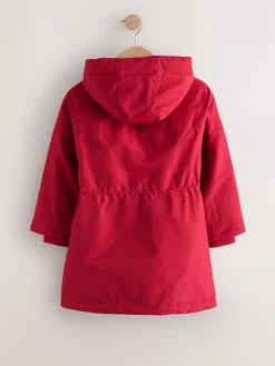 Next Red Waterproof Wadded Coat (4-12yrs)^ Jackets & Coats|Snowsuits & Coats