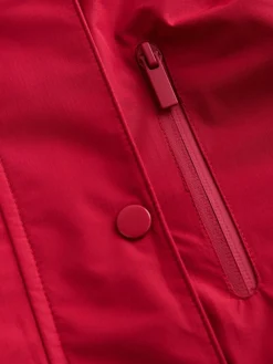 Next Red Waterproof Wadded Coat (4-12yrs)^ Jackets & Coats|Snowsuits & Coats