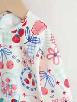 Next Red Weaning And Feeding Sleeved Bib^ Unisex|Bibs