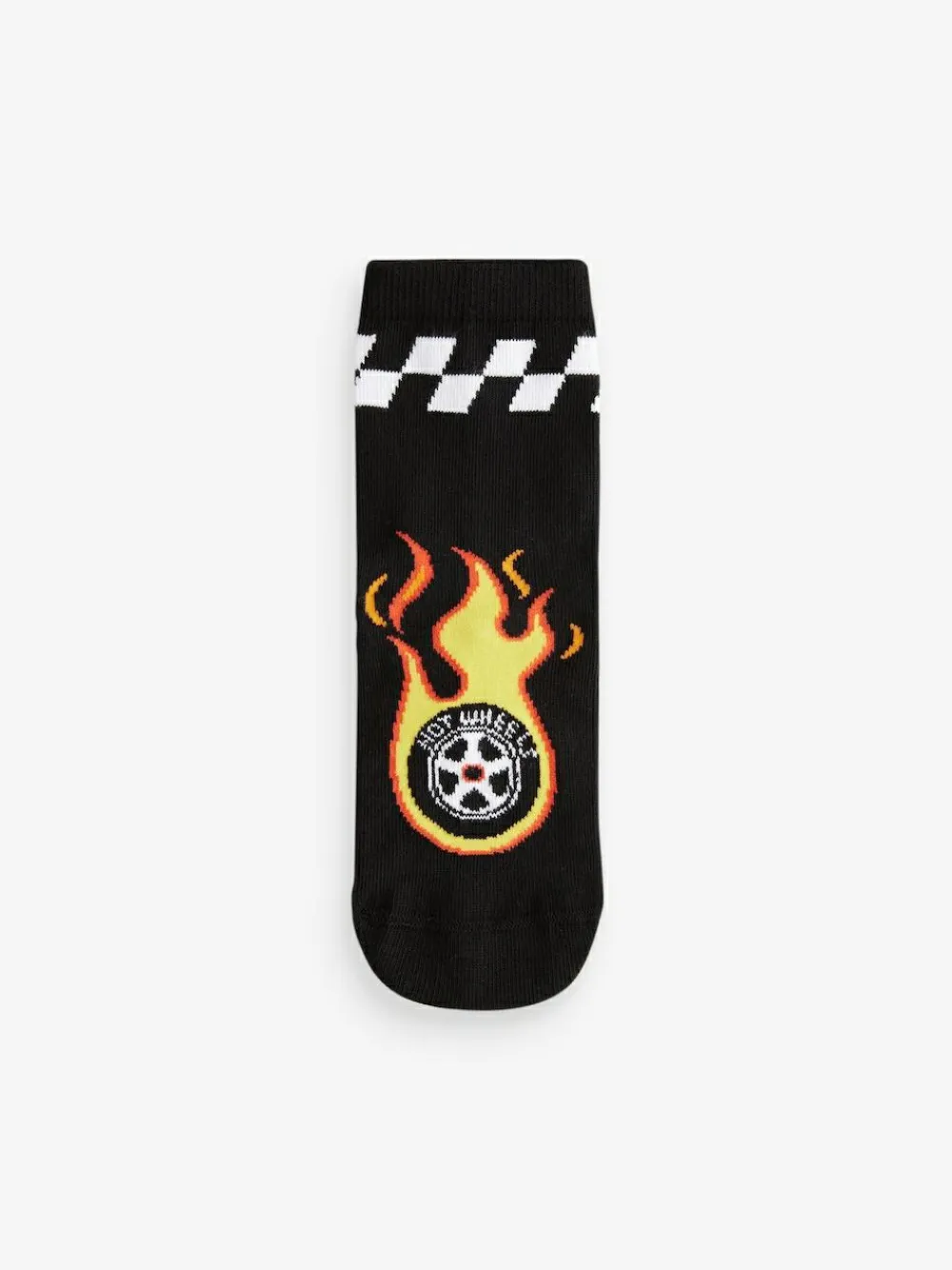Next Red/Black/Blue Hot Wheels Cotton Rich Socks 3 Pack^BOY Socks