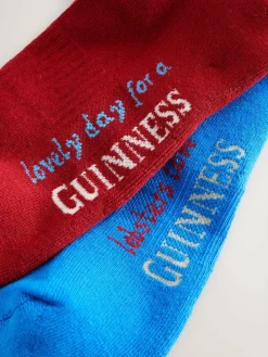 Next Red/Blue Guinness Licence Sports Socks 2 Pack^ Socks|Socks