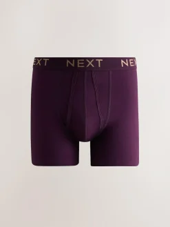 Hot Next 5 Pack A-Front Boxers Red/Blue/Purple Rich