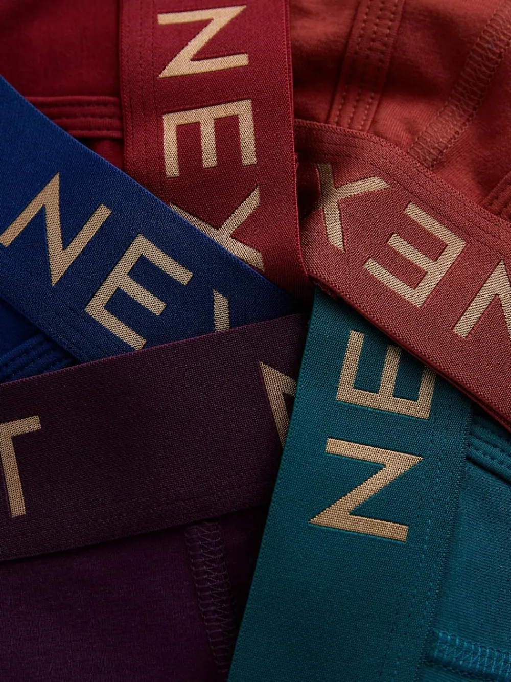 Hot Next 5 Pack A-Front Boxers Red/Blue/Purple Rich