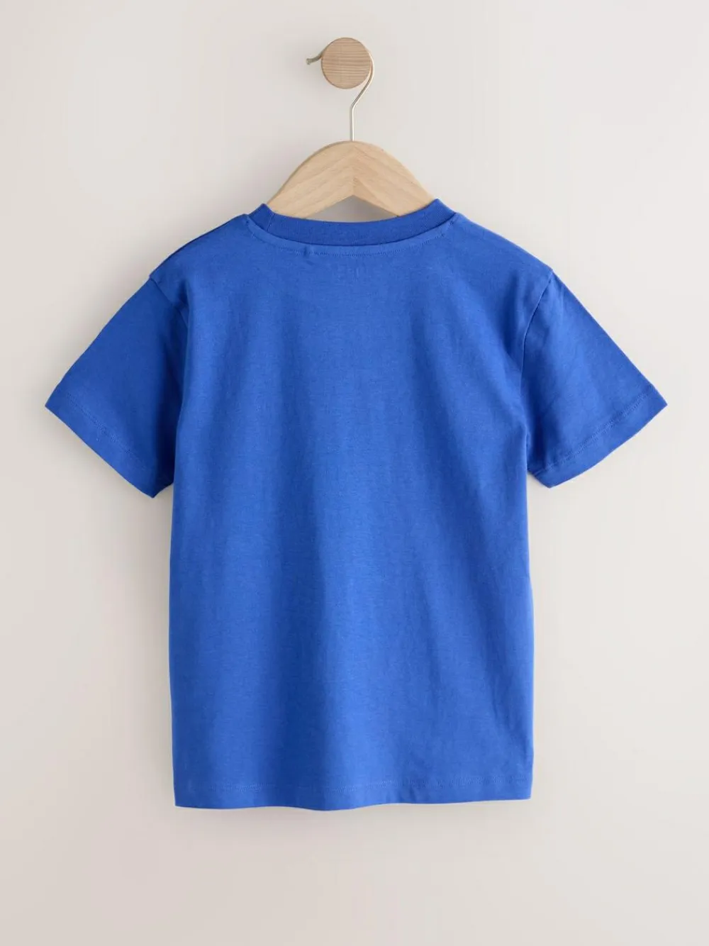 Discount Next Red/Blue/White Football Regular Fit Graphic Print Short Sleeve T-Shirts 3 Pack (3-16yrs)