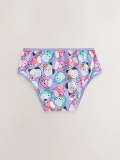 Outlet Next Red/Green 100% Cotton Squishmallow Briefs 5 Pack (5-14yrs)