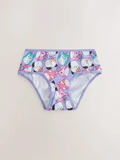 Outlet Next Red/Green 100% Cotton Squishmallow Briefs 5 Pack (5-14yrs)