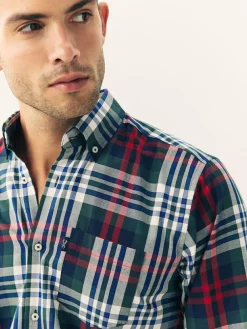 Next Regular Fit Easy Iron Button Down Oxford Shirt^ Shirts