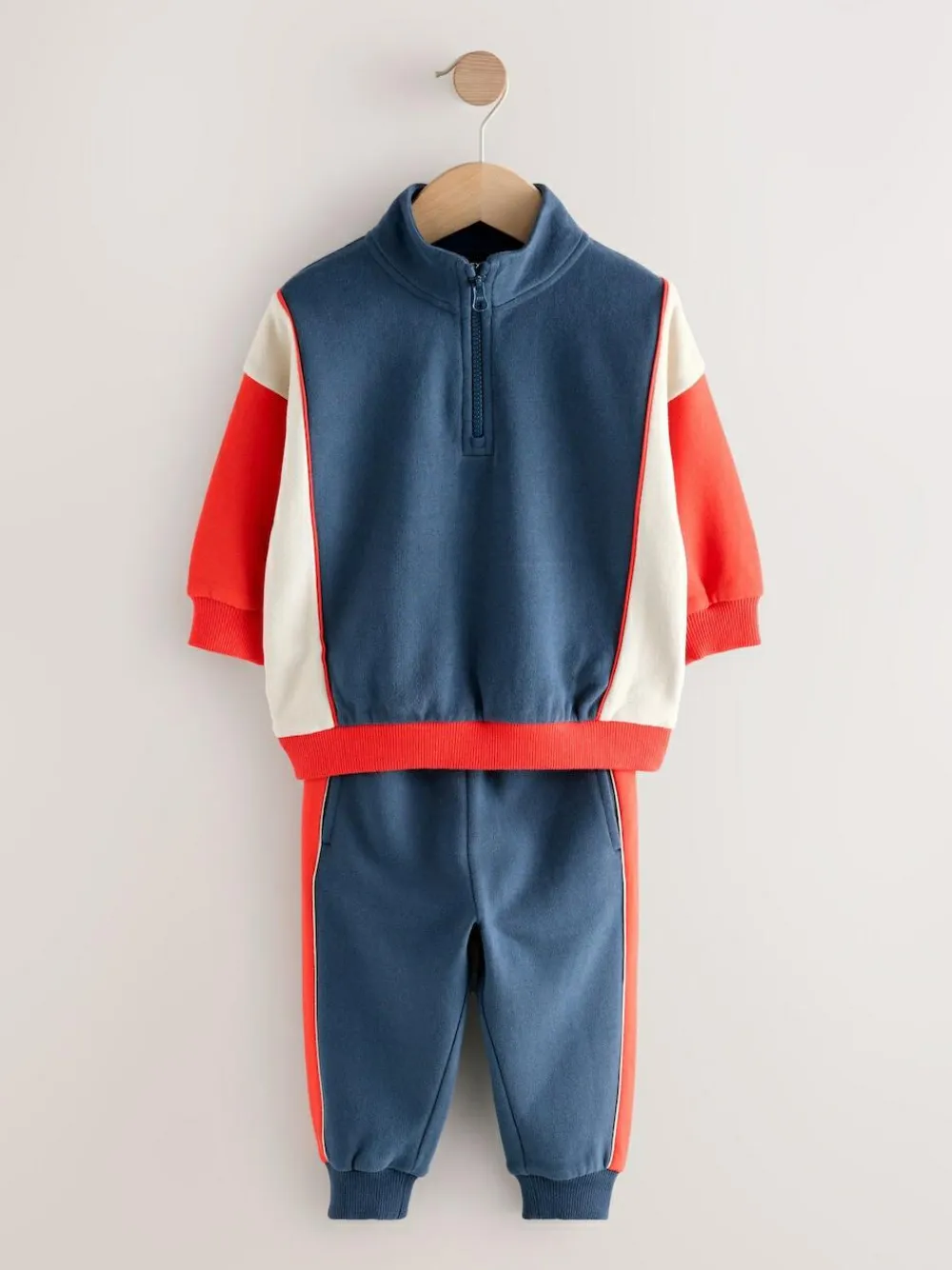 Next Half Zip Top and Joggers Set (3mths-7yrs)^BOY Baby Boys|Baby Boys