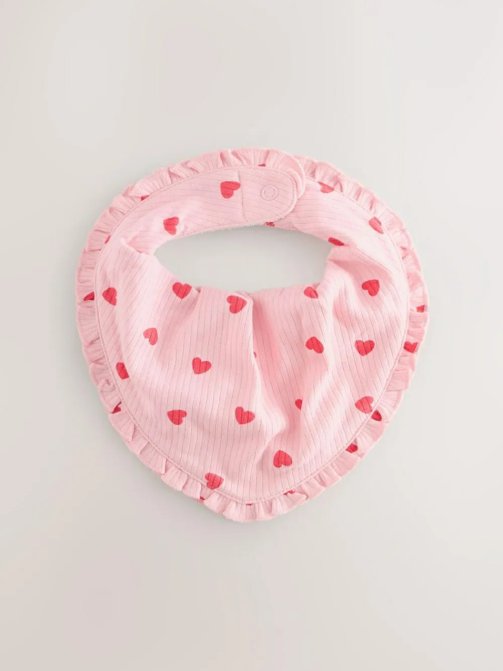 Online Next Baby Bibs 3 Pack Red/Pink