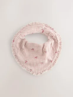Online Next Baby Bibs 3 Pack Red/Pink