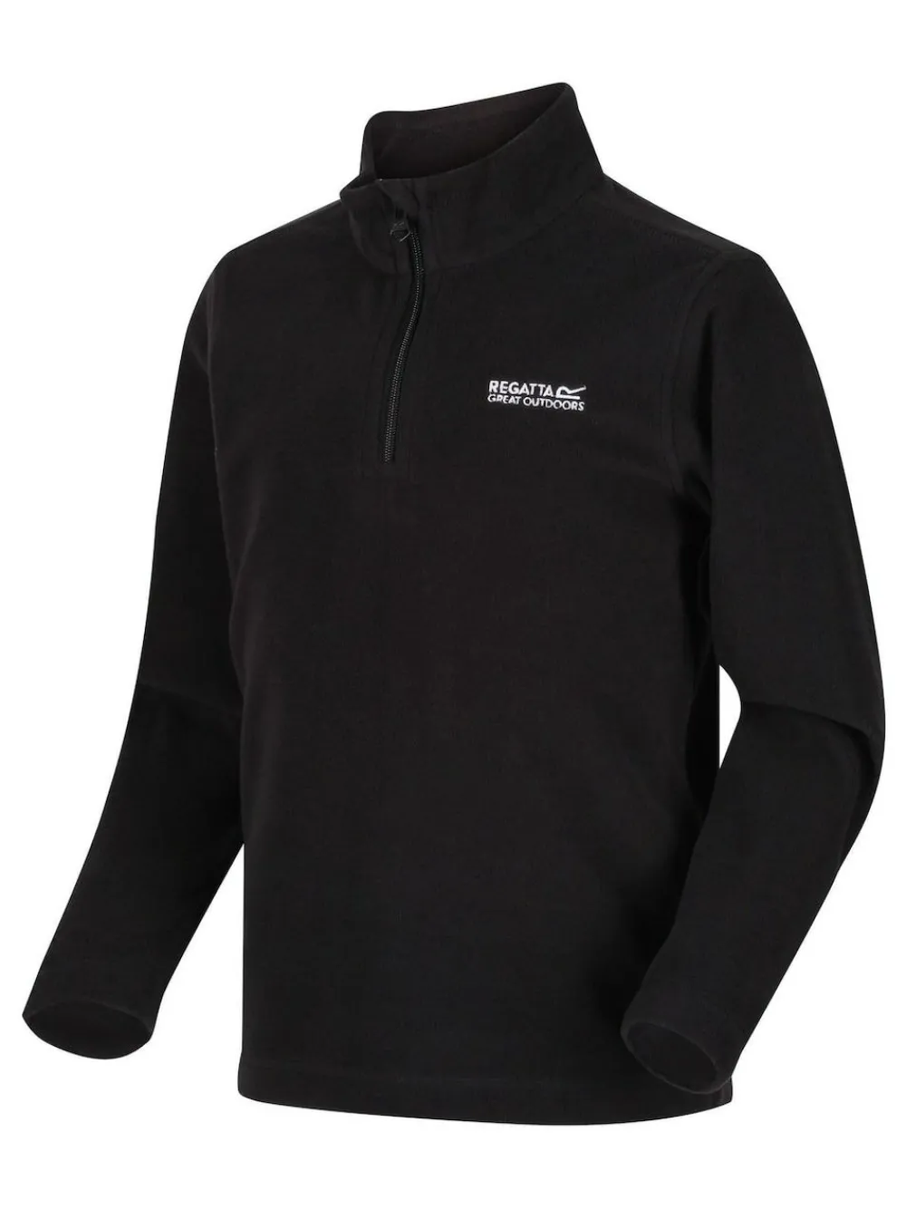 Online Regatta Black Hot Shot Half Zip Fleece