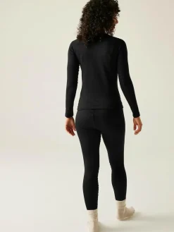 New Regatta Black Thermal Baselayer Set