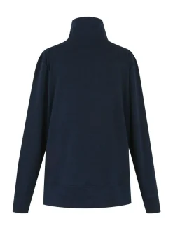 Discount Regatta Demmi Half Zip soft touch Fleece Blue